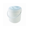 Bekaform Deckeleimer,  10 Liter 10167302,  Farbe: weiß