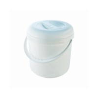 Bekaform Deckeleimer,  10 Liter 10167302,  Farbe: weiß