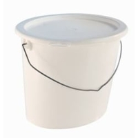 Bekaform Ovaleimer,  13 Liter 10106302,  nur Deckel weiß (ohne Eimer)
