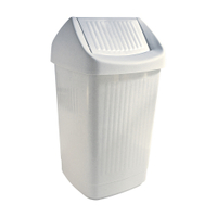 Bekaform Schwingdeckeleimer,  50 Liter 10137239,  Farbe: granit
