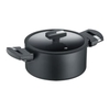 Berndes Kochtopf mit Deckel,  Aluminium,  2 Griffe 0015442052,  Durchmesser: 24 cm