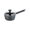 Berndes Stieltopf mit Deckel,  16 cm,  schwarz 031649,  1 Stück