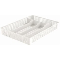 Besteckkasten 5-Fächer 10336002,  weiß
