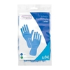 BINGOLD Mehrweghandschuhe Latex,  blau 504321,  Größe: M