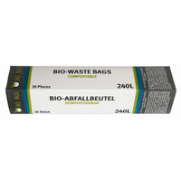 Bio4Pack Abfallbeutel 100% kompostierbar,  240 l 102400,  10 Stück pro Faltschachtel (Rolle)