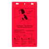 BIOMAT Gassibeutel aus HDPE,  besonders reißfest BG-4-50-PR,  1 Block = 50 Beutel,  rot