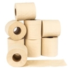 biomondi Bambus Toilettenpapier,  3-lagig 150250010000,  1 Karton = 8 Rollen à 200 Blatt