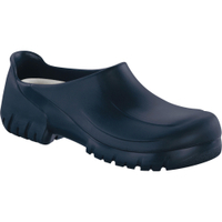 Birkenstock Professional Alpro,  PU Clog mit Lederdecksohle,  blau 10252,  1 Paar,  Gr. 37