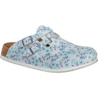 Birkenstock Professional Kay SL Clog Blooming Roses Blue,  schmal 1016663,  1 Paar,  Gr. 38