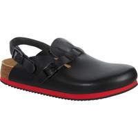 Birkenstock Professional Kay SL Lederclogs schwarz,  normale Weite 582634,  1 Paar,  Gr. 40