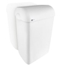 BlackSatino Abfalleimer,  43 Liter 332690 ,  1 Abfalleimer,  Farbe: weiß