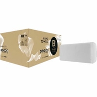BlackSatino Papierhandtücher Original,  V-Falz,  25 x 23 cm 274570,  1 Karton = 3.200 Blatt