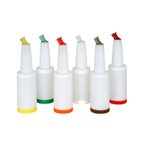 Bottle-Pour-Master Aufbewahrung und Ausgießer,  1 Liter 0373,  Farbe: rot