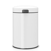 Brabantia Abfallbehälter NEWICON,  3 Liter 11 55 23,  Farbe: White