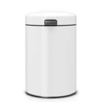 Brabantia Abfallbehälter NEWICON,  3 Liter 11 55 23,  Farbe: White