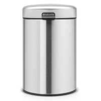 Brabantia Abfallbehälter NEWICON,  3 Liter 11 55 61,  Farbe: Matt Steel
