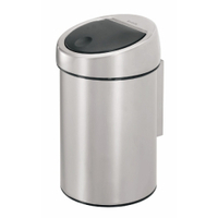Brabantia Abfallbehälter NEWICON Touch Bin,  3 Liter 363986,  Farbe: Matt Steel
