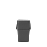 Brabantia Abfallbehälter "Sort & Go",  25 Liter 129940,  Farbe: Grey