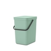 Brabantia Abfallbehälter "Sort & Go",  25 Liter 212765,  Farbe: Jade Green