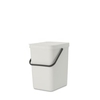 Brabantia Abfallbehälter "Sort & Go",  25 Liter 214400,  Farbe: Light Grey
