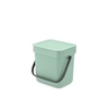 Brabantia Abfallbehälter "Sort & Go",  3 Liter 211683,  Farbe: Jade Green