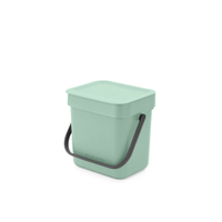 Brabantia Abfallbehälter Sort & Go,  3 Liter 211683,  Farbe: Jade Green