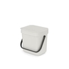 Brabantia Abfallbehälter "Sort & Go",  3 Liter 213229,  Farbe: Light Grey