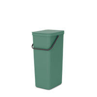 Brabantia Abfallbehälter Sort & Go,  40 Liter 251023,  Farbe: Fir Green