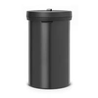 Brabantia Abfalleimer Big Bin,  60 Liter 402029,  Farbe: Matt Black
