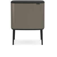 Brabantia Abfalleimer Bo Touch Bin,  36 Liter 31 57 87,  Farbe: Platinum