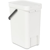 Brabantia Abfalleimer "Sort and Go",  12 Liter 109782,  Farbe: weiß