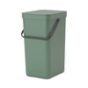 Brabantia Abfalleimer "Sort and Go",  16 Liter 129827,  Farbe: Fir Green