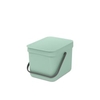 Brabantia Abfalleimer "Sort and Go",  6 Liter 211768,  Farbe: Jade Green