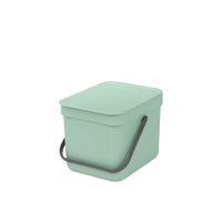 Brabantia Abfalleimer "Sort and Go",  6 Liter 211768,  Farbe: Jade Green