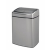 Brabantia Abfalleimer Touch Bin,  10 Liter 477225,  Farbe: Matt Steel,  Fingerprint Proof