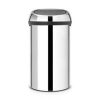 Brabantia Abfalleimer Touch Bin,  60 Liter 402609,  Farbe: Brilliant Steel
