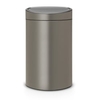 Brabantia Abfalleimer TOUCH BIN NEW,  40 Liter 11 49 08,  Farbe: Platinum