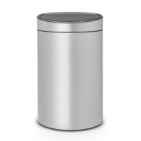Brabantia Abfalleimer TOUCH BIN NEW,  40 Liter 11 49 22,  Farbe: Metallic Grey