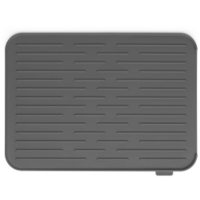 Brabantia Abtropfmatte,  silikon 117442,  Farbe: Dark grey