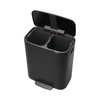 Brabantia Bo Treteimer,  2 x 30 Liter 211508,  Farbe: Matt Black