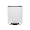 Brabantia Bo Treteimer,  60 Liter 211300,  Farbe: White