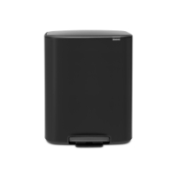 Brabantia Bo Treteimer,  60 Liter 211362,  Farbe: Matt Black
