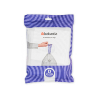 Brabantia (D) Müllbeutel PerfectFit,  15-20 Liter 138164,  1 Karton = 10 Packungen à 40 Stück