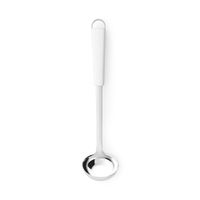 Brabantia Essential Line Soßenlöffel,  mit Aufhängeöse 400506,  Farbe: White