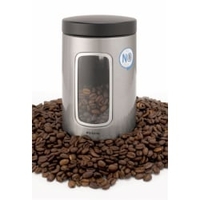 Brabantia Fensterdose,  1, 4 Liter,  rund 299247,  Farbe: Fingerprint Proof,  Deckel: Matt Black