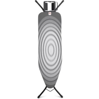 Brabantia Größe B Streckmetall Bügeltisch 103841,  Motiv: Titan Oval / Black