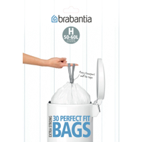 Brabantia (H) Müllbeutel,  50 - 60 Liter 37 57 05,  1 Karton = 9 x 30 = 270 Beutel