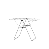 Brabantia HangOn Wäscheständer,  20 Meter 403422,  Farbe: Metallic Grey,  98 x 5 x 59 cm
