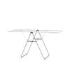 Brabantia HangOn Wäscheständer,  25 Meter 403484,  Farbe: Metallic Grey,  98 x 5 x 59 cm
