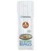 Brabantia kompostierbare Müllbeutel (X),  10-12 Liter 118685,  1 Karton = 12 Rollen à 10 Stück